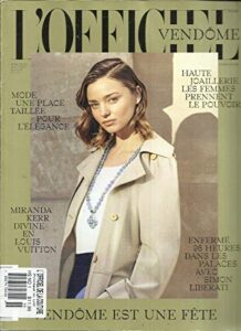 l' officiel dela couture paris magazine, decembre/janvier, 2016/17 no.1