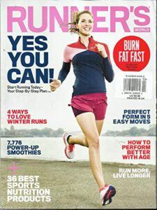 runner's world magazine, yes you can ! * burn fat fast february, 2019 uk edition