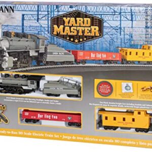 Bachmann Trains - Yard Master - Ready to Run Electric Train Set - HO Scale