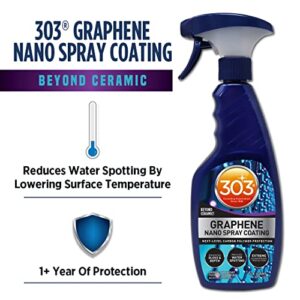 303 Graphene Nano Spray Coating - Next Level Carbon Polymer Protection, Enhances Gloss and Depth, Extreme Hydrophobic Protection, Beyond Ceramic, 15.5oz (30236CSR) Packaging May Vary, Blue