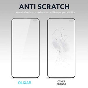 Olixar Screen Protector for Sony Xperia 5 II, Tempered Glass - Reliable Protection, Supports Device Features - Full Video Installation Guide