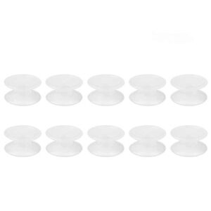 10pcs double sided suction cup, transparent silicone gel glass fish tank aquarium suction cup double sided suction cups