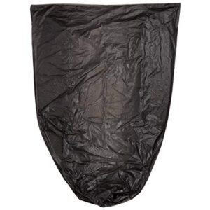 AmazonCommercial 33 Gallon Trash Bags 33" x 40" - 16 Micron Black High Density Commercial Garbage Bags - 250 Count