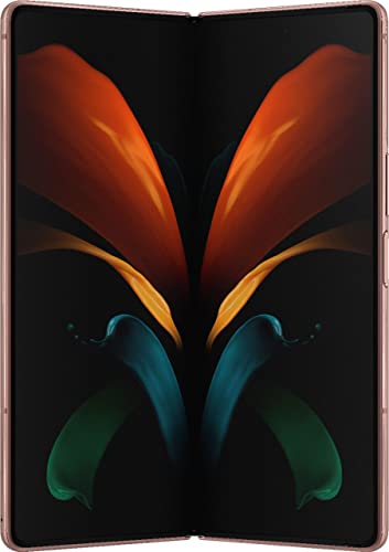 Samsung Electronics Galaxy Z Fold 2 5G | Factory Unlocked Android Cell Phone | 256GB Storage | US Version Smartphone Tablet | 2-in-1 Refined Design, Flex Mode | Mystic Bronze (Renewed)