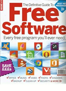 mag book the definitive guide to free software every free program you'll ever^