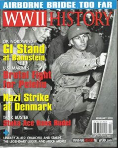 wwii history magazine, airborn bridge too far february, 2020 vol. 19 no. 4