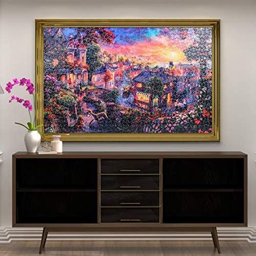 Ingooood- Jigsaw Puzzle 1000 Pieces- Fantasy Series- Morning Light_IG-0865 Entertainment Wooden Puzzles Toys