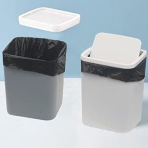 Besli Set of 4 Countertop Trash Can Mini Desktop Wastebasket