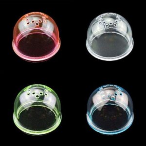 2 Set Small Animals Hamster Tunnel Cage Cover with Ventilation Holes External Pipe Interface Fitting Connection Board Tube Connector Stretch Resistant Inner Diameter 2.17 inch