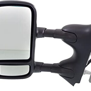 Garage-Pro Mirror Compatible with 2009-2014 Ford E-150, E-250, 2009-2016 E-350 Super Duty and E-450 Super Duty Towing, Driver Side, Power Glass