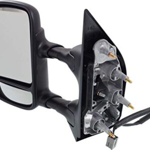 Garage-Pro Mirror Compatible with 2009-2014 Ford E-150, E-250, 2009-2016 E-350 Super Duty and E-450 Super Duty Towing, Driver Side, Power Glass