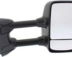 Garage-Pro Mirror Compatible With 2004-2015 Nissan Titan Towing Passenger Side, Heated, Power Glass, Blind Spot Glass