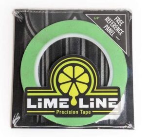 lime line 1/8" fineline automotive pinstriping masking tape