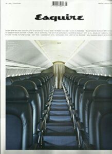 esquire magazine, travel & adventure may/june, 2020 uk edition printed uk