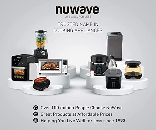 Nuwave Oxypure Air Purifier Pro for Extra Large Room, 4 HEPA/Carbon Filters with 5-Stage Enhanced Filtration System, Auto Function Monitors Air Quality &Manual for Optimal Purification