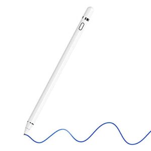 stylus pens for touch screens, fine point stylist pen pencil compatible with iphone ipad other tablets (white)