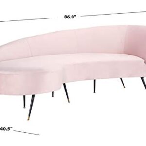 Safavieh SFV2101D Sofas, Pale Pink