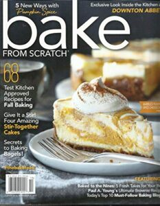 bake from scratch magazine, 5 new ways with pumpkin spice sep/oct, 2019#5