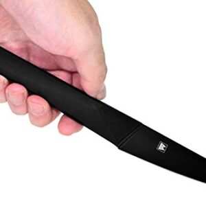 Seki Japan Via Kitchen Japanese Utility Paring Knife, Molybdenum Steel Fruit Knife, TPR & ABS Handle, 100 mm (3.9 in)
