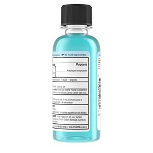 Listerine Gum Therapy Anti-Plaque & Gingivitis Travel Mouthwash, Glacier Mint, 95 mL 1 ea