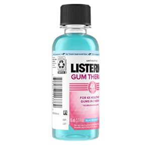 Listerine Gum Therapy Anti-Plaque & Gingivitis Travel Mouthwash, Glacier Mint, 95 mL 1 ea