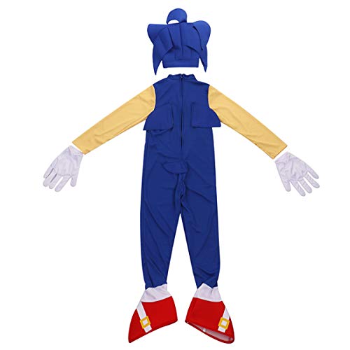 Yakogy Halloween Pretend Play Costumes Onesie Kids Costume Cartoon Jumpsuit Bodysuit,S