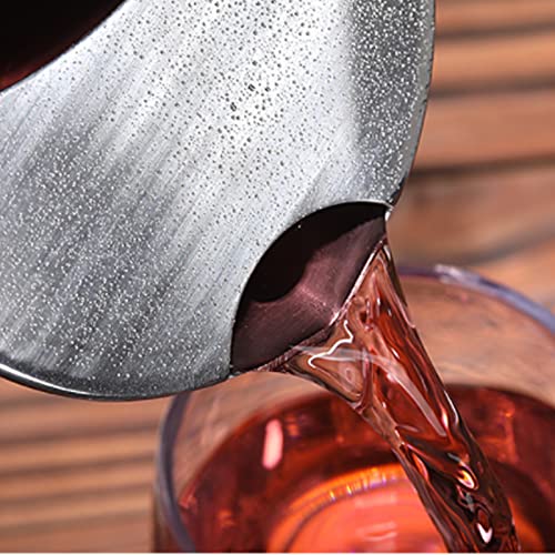 Water Pitcher, Stainless Steel Water PitcherJug Water Jug Cold Drinking Water Pouch Pitcher with Handle for Iced Tea Beverage Carafe(1.5L)