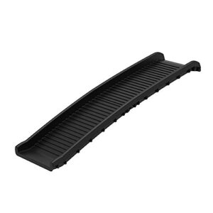 maxworks 50524 61" portable folding pet ramp, black