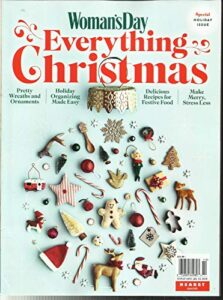 woman's day magazine, everything christmas, special holiday issue, 2018