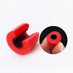 Teensery 4 Pairs Memory Foam Eartips Replacement Earphone Earbud Tips for in-Ear Earphones, 4.5 mm Inner Diameter (Small)