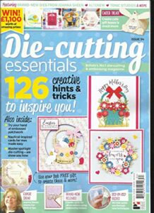 die cutting essentials, issue # 34 free gifts or inserts are not included.