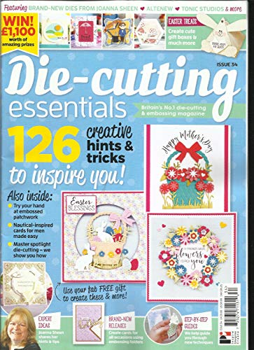 DIE CUTTING ESSENTIALS, ISSUE # 34 FREE GIFTS OR INSERTS ARE NOT INCLUDED.