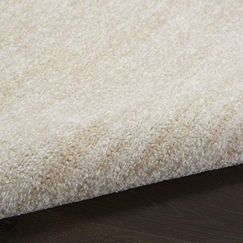 Nourison Essentials Indoor/Outdoor Ivory Beige 4' x 6' Area Rug, Easy -Cleaning, Non Shedding, Bed Room, Living Room, Dining Room, Backyard, Deck, Patio (4x6)