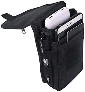 cell phone pouch, cell phone holsters for men belt, multi-purpose phone belt pouch, phone case tool holder, tactical molle phone pouch carrying case, men's waist pocket for hiking & rescue