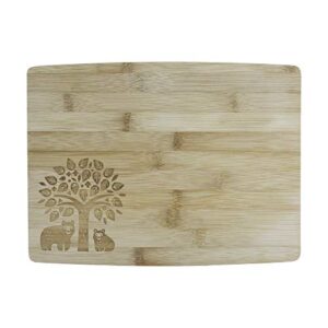 mason cash in the forest collection 32 x 21 cm chopping board, wood