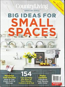 country living magazine, big ideas for small spaces special issue, 2019