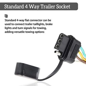 Oyviny Multi-Function Powered 3-to-2-Wire Trailer Tail Light Converter/2 Wire to 2 Wire Splice-in Trailer Wiring Converter-Works with LED Light