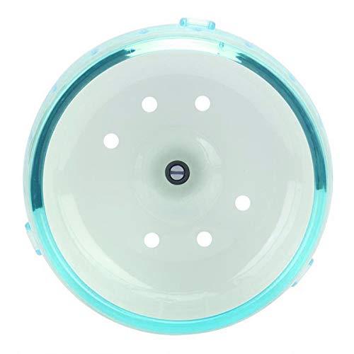 Felenny Hamster Wheel Toy Silent Runner Spinner Exercise Running Wheel Small Pets Plastic Silent Roller Exercise Wheel Cage Attachment Suitable for Small Animals Hamster Guinea Pig Blue