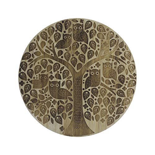 Mason Cash in The Forest Round Serving Board, Brown