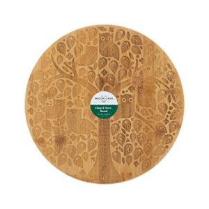 Mason Cash in The Forest Round Serving Board, Brown