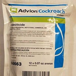 advion 68663 Arena 12ct Bag Cockroach Bait Station, White