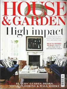 house & garden magazine, the best in international design & decoration may,2019