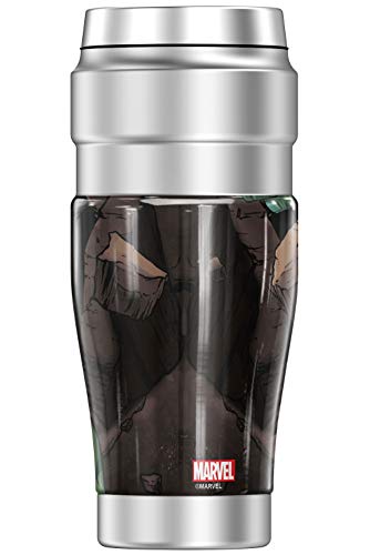 THERMOS MARVEL - Hulk Rubble STAINLESS KING Stainless Steel Travel Tumbler, Vacuum insulated & Double Wall, 16oz