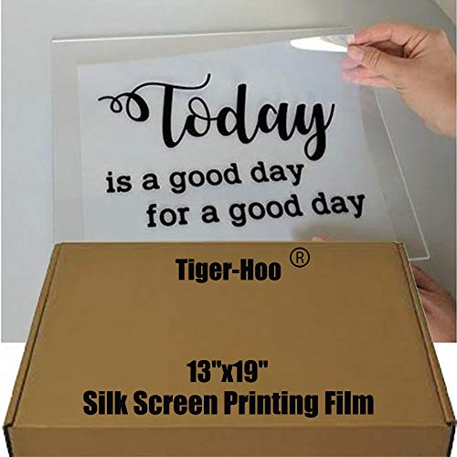 Waterproof Inkjet Transparency Film Paper 13"x19" 100 sheets for Silk Screen Printing