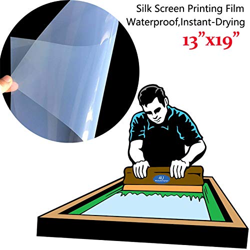 Waterproof Inkjet Transparency Film Paper 13"x19" 100 sheets for Silk Screen Printing
