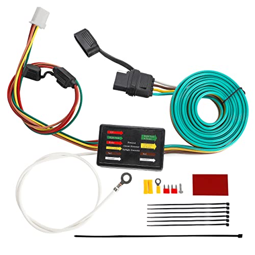 Oyviny 4 Way Trailer Wiring Harness 56370 for 2017-2023 Honda CR-V, Factory Tow Package Required