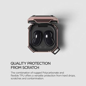 VRS Design Acitve for Galaxy Buds2 Pro Case (2022) / Galaxy Buds 2 Case (2021) / Galaxy Buds Pro Case (2021) / Galaxy Buds Live Case (2020) Mystic Bronze