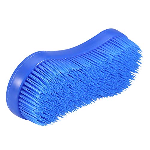 Professional Horse Cleaning Grooming Silicone Brush Durable Lightweight Easy to Operate Equestrian Massage Tool