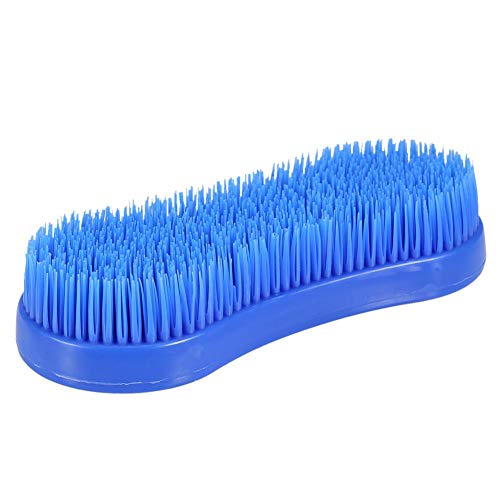 Professional Horse Cleaning Grooming Silicone Brush Durable Lightweight Easy to Operate Equestrian Massage Tool