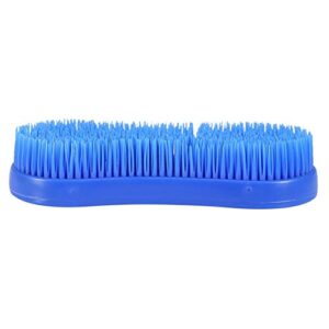 Professional Horse Cleaning Grooming Silicone Brush Durable Lightweight Easy to Operate Equestrian Massage Tool